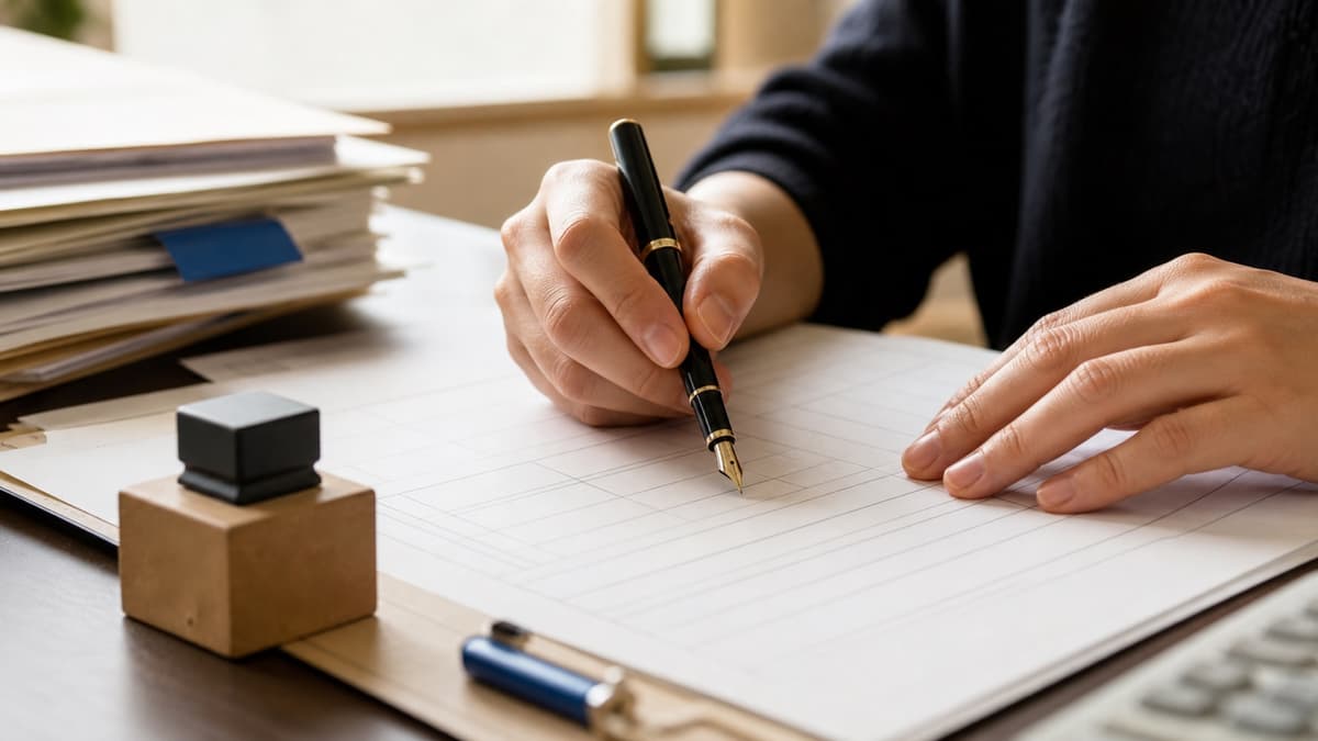 数字がきれいに揃い、経理担当が確認だけで済む様子